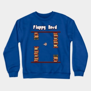 Flappy Nerd Mashup Crewneck Sweatshirt